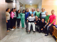  يافا: الشاب علي حمد يتماثل للشفاء بعد تعرضه لحادث دهس الأسبوع الماضي